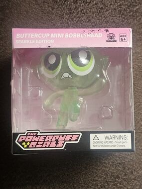 CultureFly Powerpuff Girls Buttercup Sparkle Edition 2.5" Fig. NEW